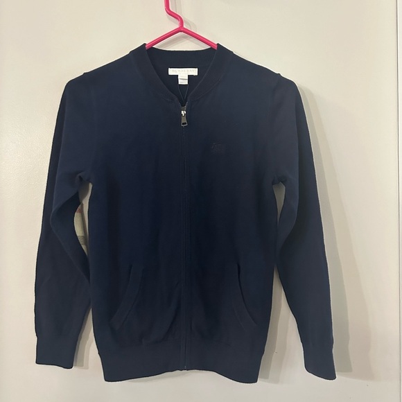 Burberry Kids 10Y Zip Up Cardigan (chest 22 length 15) NWT - Picture 1 of 11